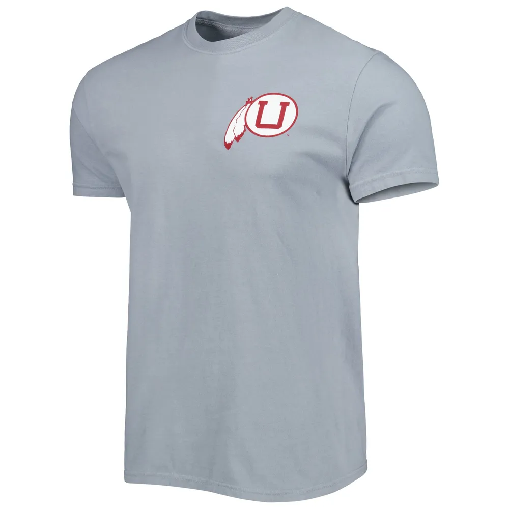 Men's Silver Utah Utes Vault State Comfort T-Shirt