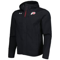 Men's Under Armour Black Utah Utes Swoven Performance Full-Zip Jacket