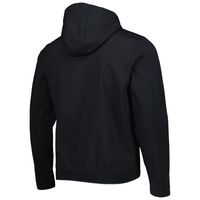 Men's Under Armour Black Utah Utes Swoven Performance Full-Zip Jacket