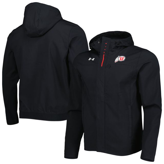 Under Armour Utah Utes Swoven Performance Veste entièrement zippée pour homme Noir