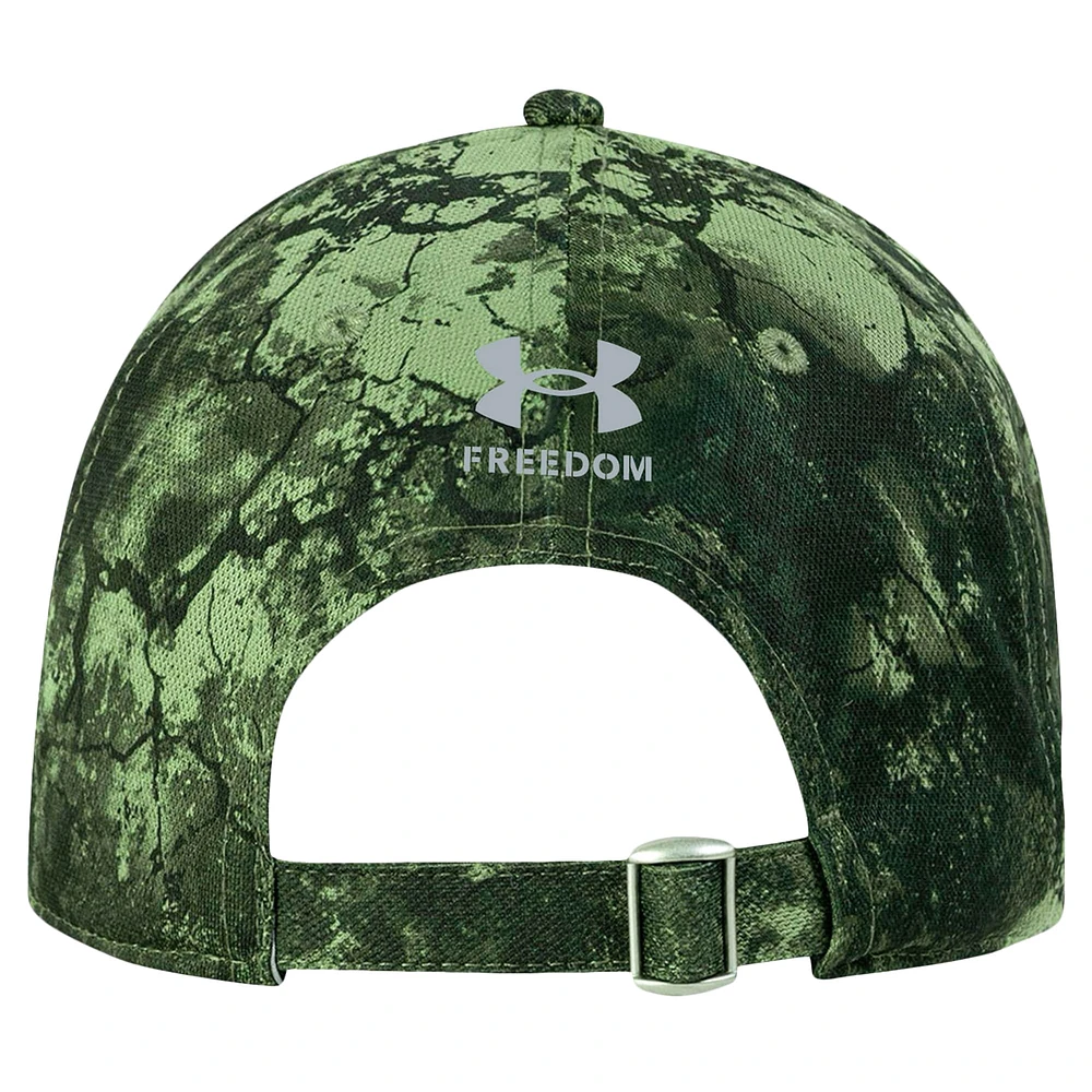 Men's Under Armour Camo Utah Utes Freedom Collection Blitzing Performance Adjustable Hat