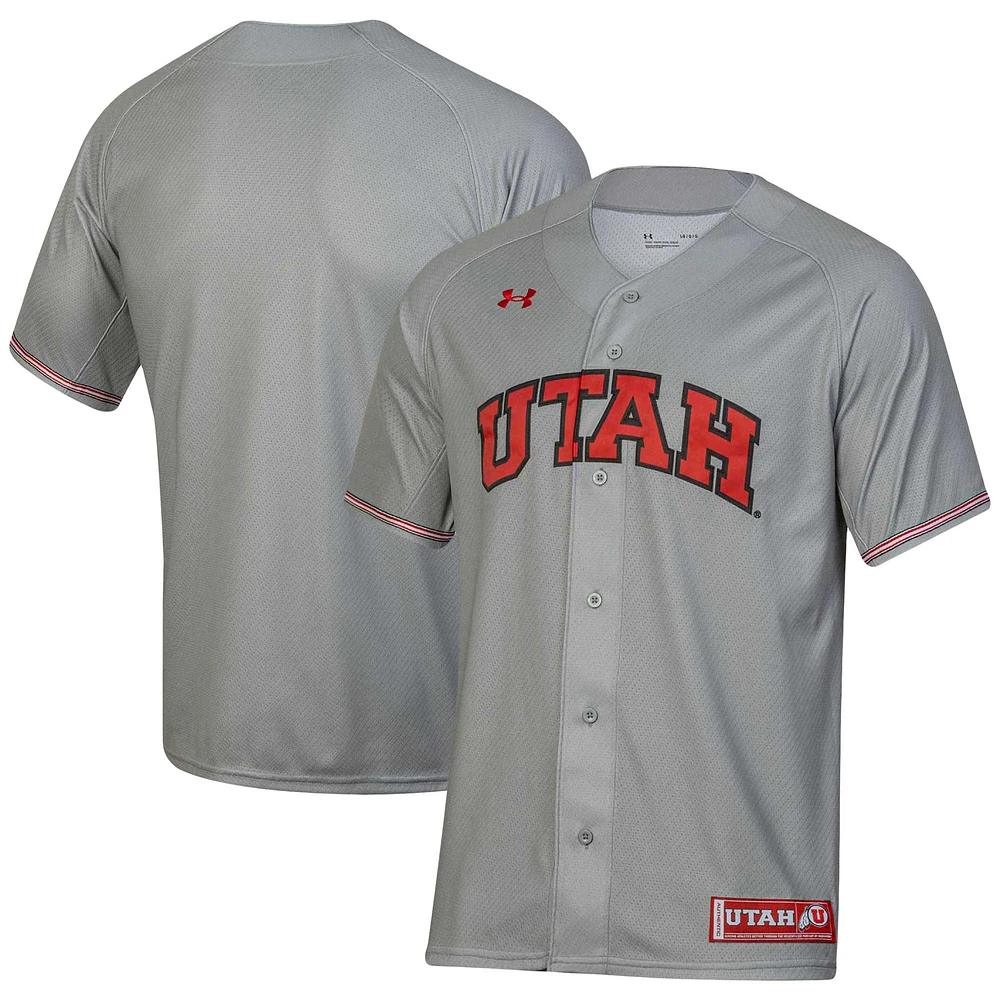 Men's Under Armour Utah Utes Replica Baseball Jersey