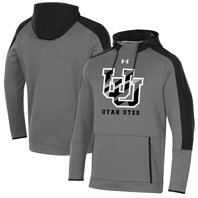 Sweat à capuche Under Armour gris Utah Utes Special Game pour homme