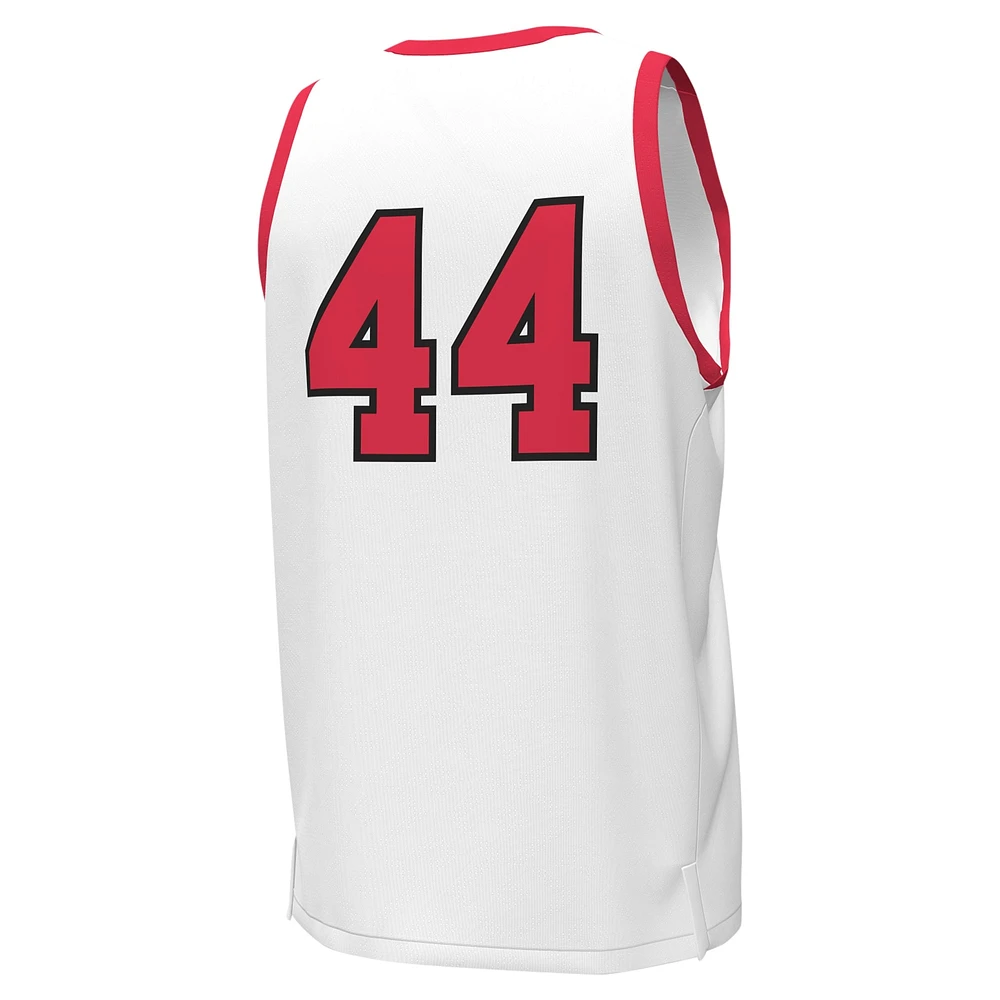 Maillot de basket-ball réplique Utah Utes #44 Under Armour pour homme, blanc