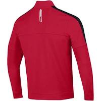 Men's Under Armour Red Utah Utes Midlayer Half-Zip Jacket