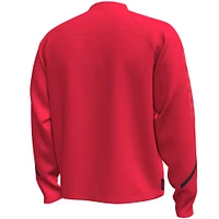 Men's Under Armour  Red Utah Utes Unstoppable Full-Zip Bomber Jacket