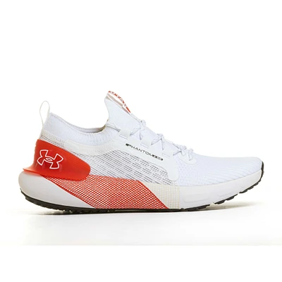 Chaussures de course Under Armour Utah Utes HOVR Phantom 3 blanches pour hommes