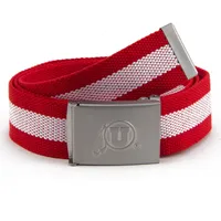 Ceinture en tissu Utah Utes pour hommes