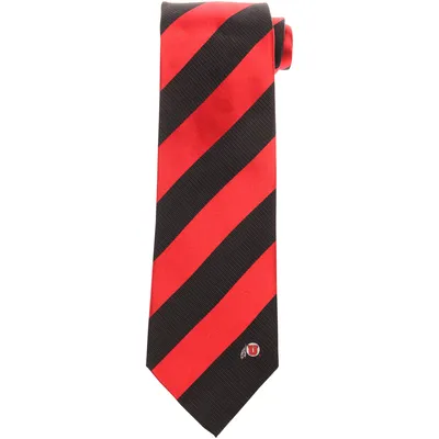 Utah Utes Regiment Woven Silk Tie