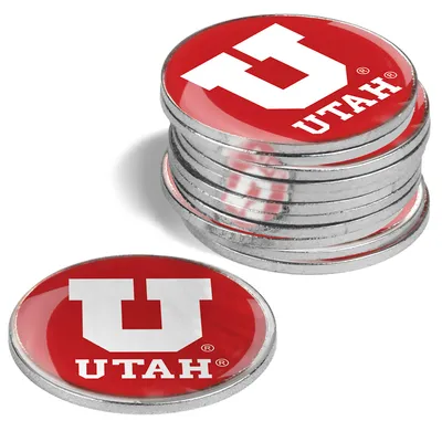 Utah Utes 12-Pack Golf Ball Marker Set