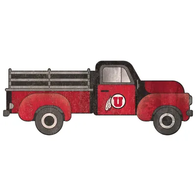 Utah Utes 15" Truck Cutout Sign