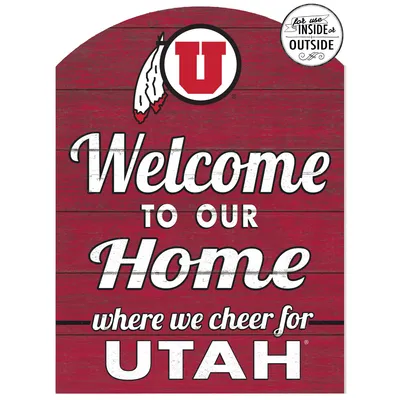 Utah Utes 16'' x 22'' Marquee Sign