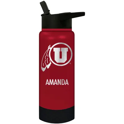 Utah Utes 24oz. Personalized Jr. Thirst Water Bottle