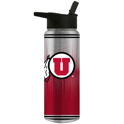 Utah Utes Team Logo 24oz. Personalized Jr. Thirst Water Bottle