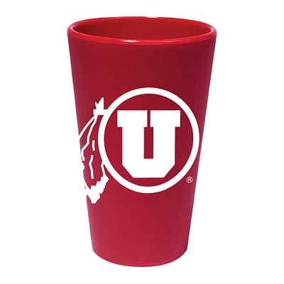 WinCraft Utah Utes 16oz. Verre à pinte en silicone couleur équipe