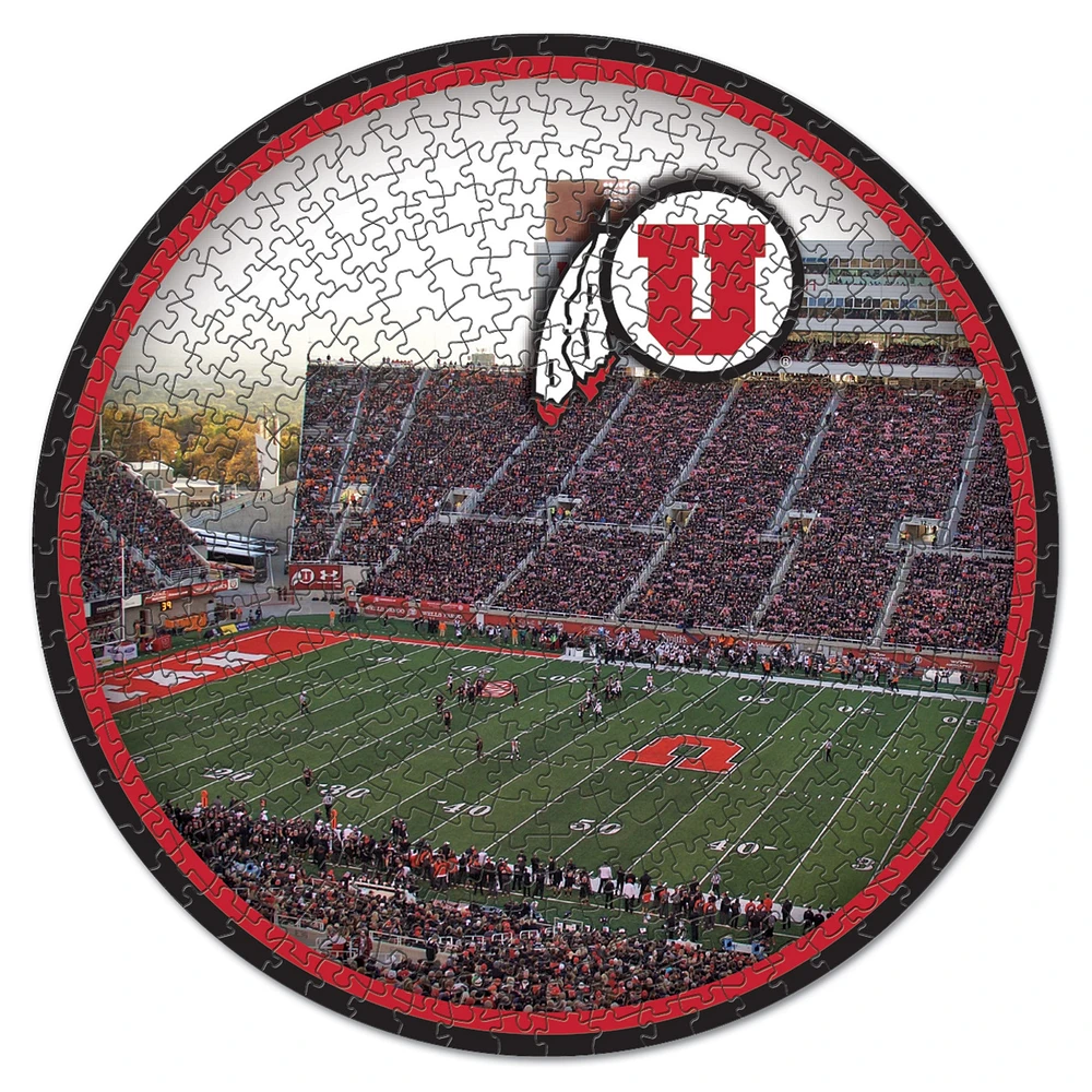 WinCraft Utah Utes Round 500-Piece Puzzle