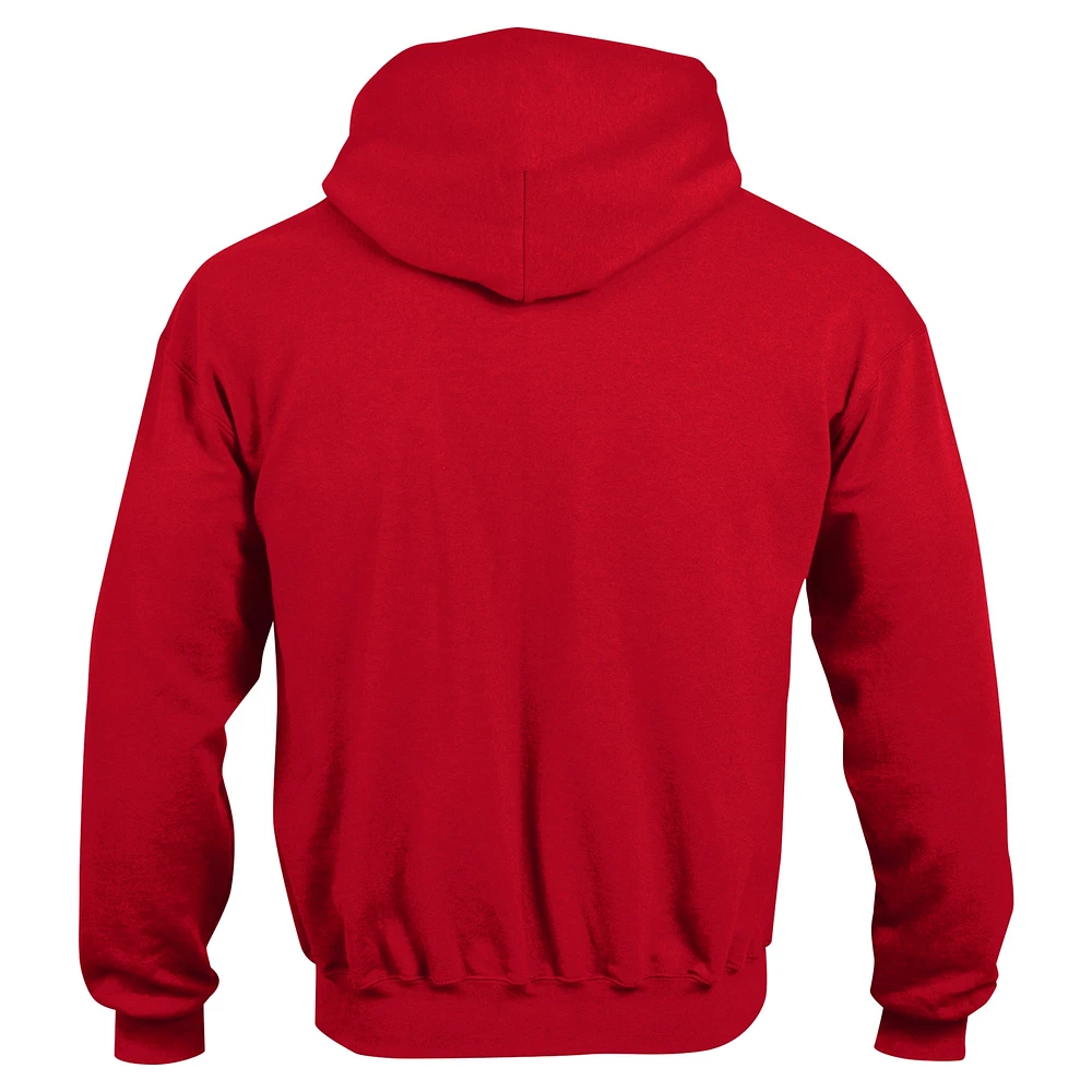 Youth Champion Red Utah Utes Campus Pullover Hoodie