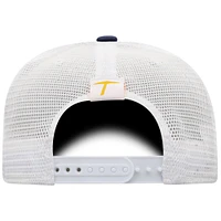 Casquette de camionneur ajustable Top of the World pour homme, bleu marine/blanc, UTEP Miners Victory Baseline