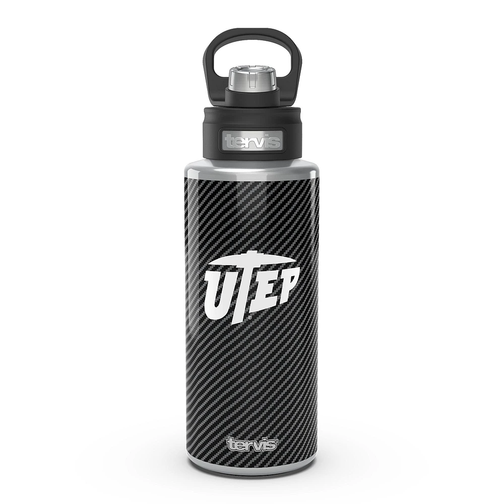 Tervis UTEP Miners 32oz. Carbon Fiber Wide Mouth Water Bottle