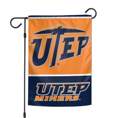 Drapeau de jardin double face WinCraft UTEP Miners 12" x 18"