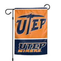 Drapeau de jardin double face WinCraft UTEP Miners 12" x 18"