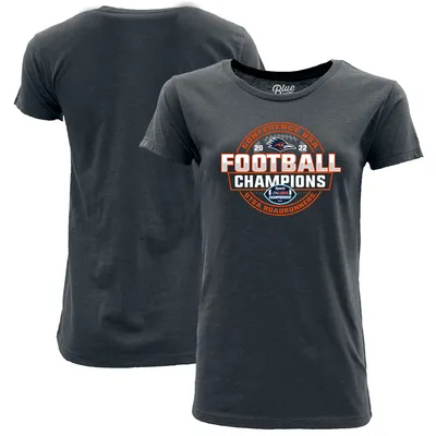 Women's Blue 84 Navy UTSA Roadrunners 2022 C-USA Football Conference Champions Locker Room T-Shirt