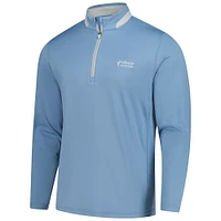 Puma  Light Blue Valspar Championship Gamer Golf Quarter Zip Top