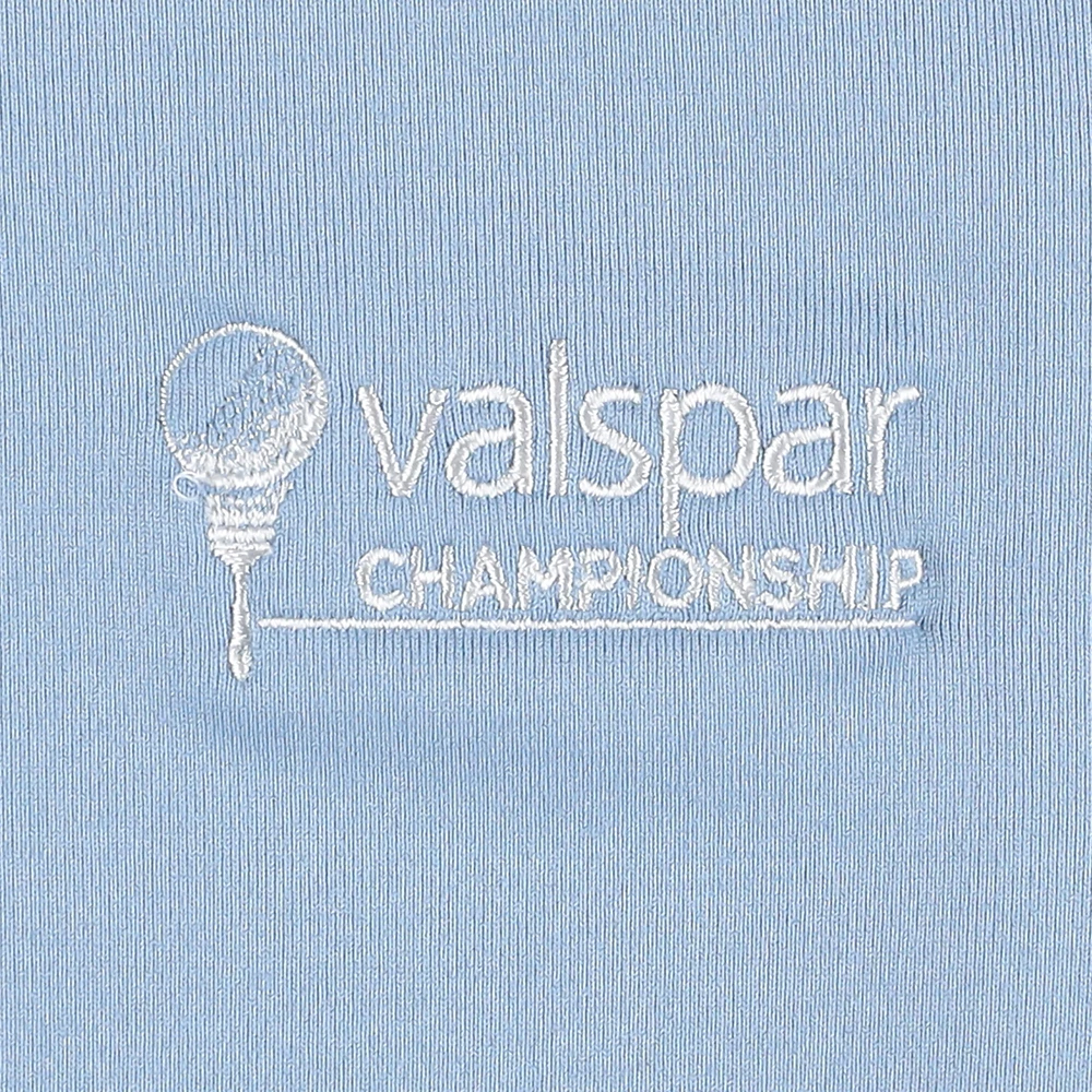 Haut de golf zippé quart tour Puma Valspar Championship Gamer bleu clair