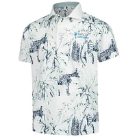 Boy's Youth Puma  White Valspar Championship Safari MATTR Polo