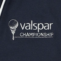 Girl's Youth Puma  Navy Valspar Championship Piped Cloudspun Sleeveless Polo