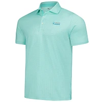 Men's Puma  Aqua Valspar Championship Tile MATTR Polo