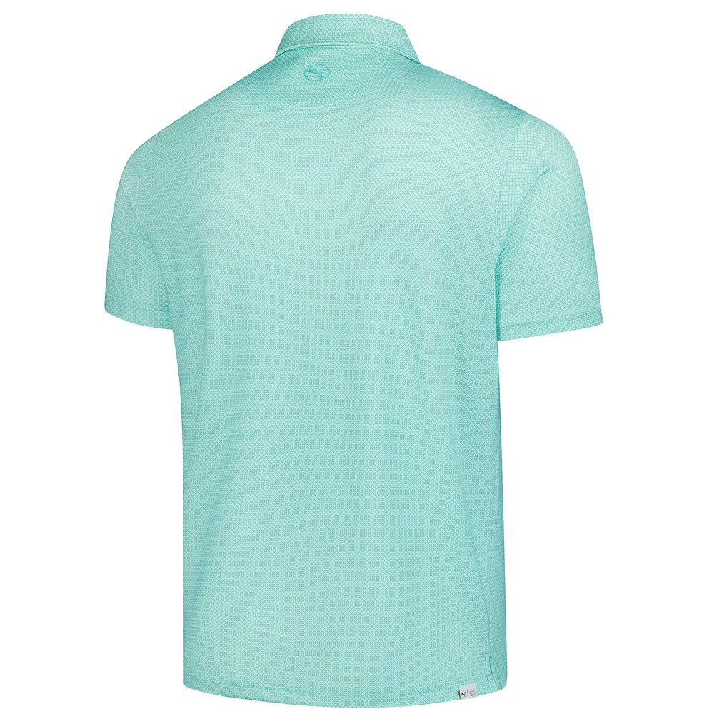 Men's Puma  Aqua Valspar Championship Tile MATTR Polo