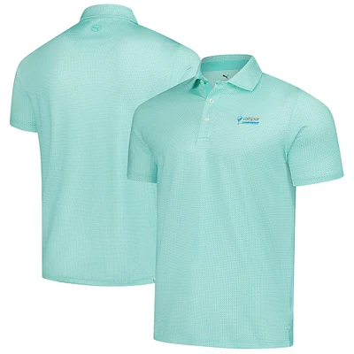 Men's Puma  Aqua Valspar Championship Tile MATTR Polo