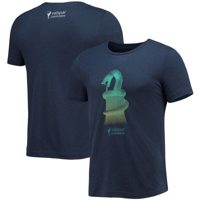 Men's Ahead Navy Valspar Championship Snake Tri-Blend T-Shirt