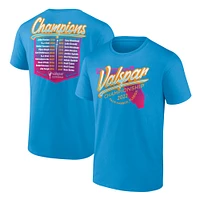 T-shirt des champions du championnat Valspar Fanatics bleu 2022 pour hommes