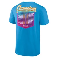 T-shirt des champions du championnat Valspar Fanatics bleu 2022 pour hommes