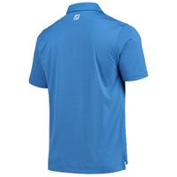 Men's FootJoy Blue Valspar Championship Diamond Dot Print Lisle Polo