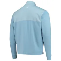 Chandail à demi-zip Heather Yoke pour homme FootJoy Light Blue 2022