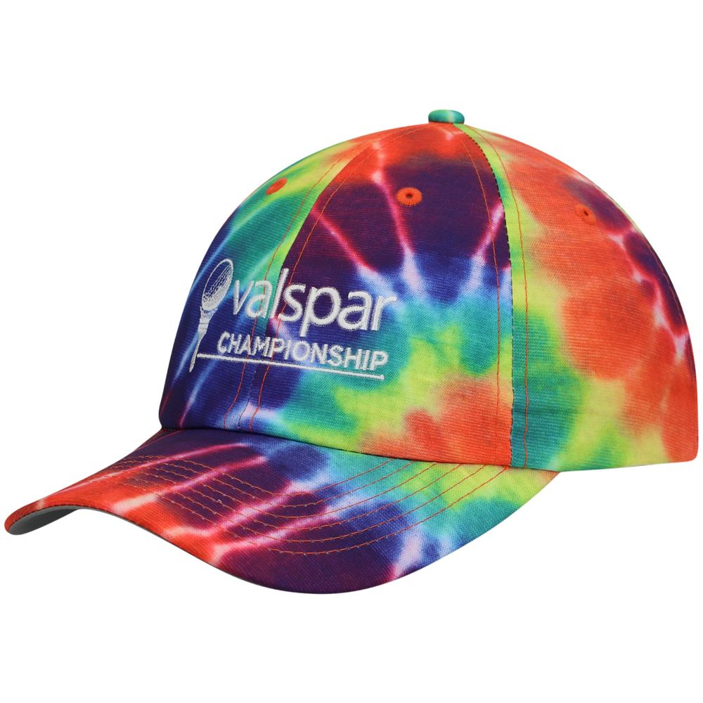 Men's Imperial Yellow Valspar Championship Hullabaloo Tie-Dye Adjustable Hat