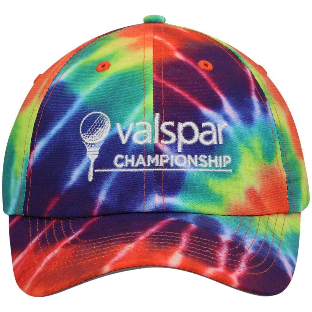 Men's Imperial Yellow Valspar Championship Hullabaloo Tie-Dye Adjustable Hat