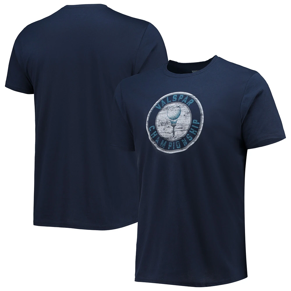 T-shirt Levelwear pour homme bleu marine Valspar Championship Richmond