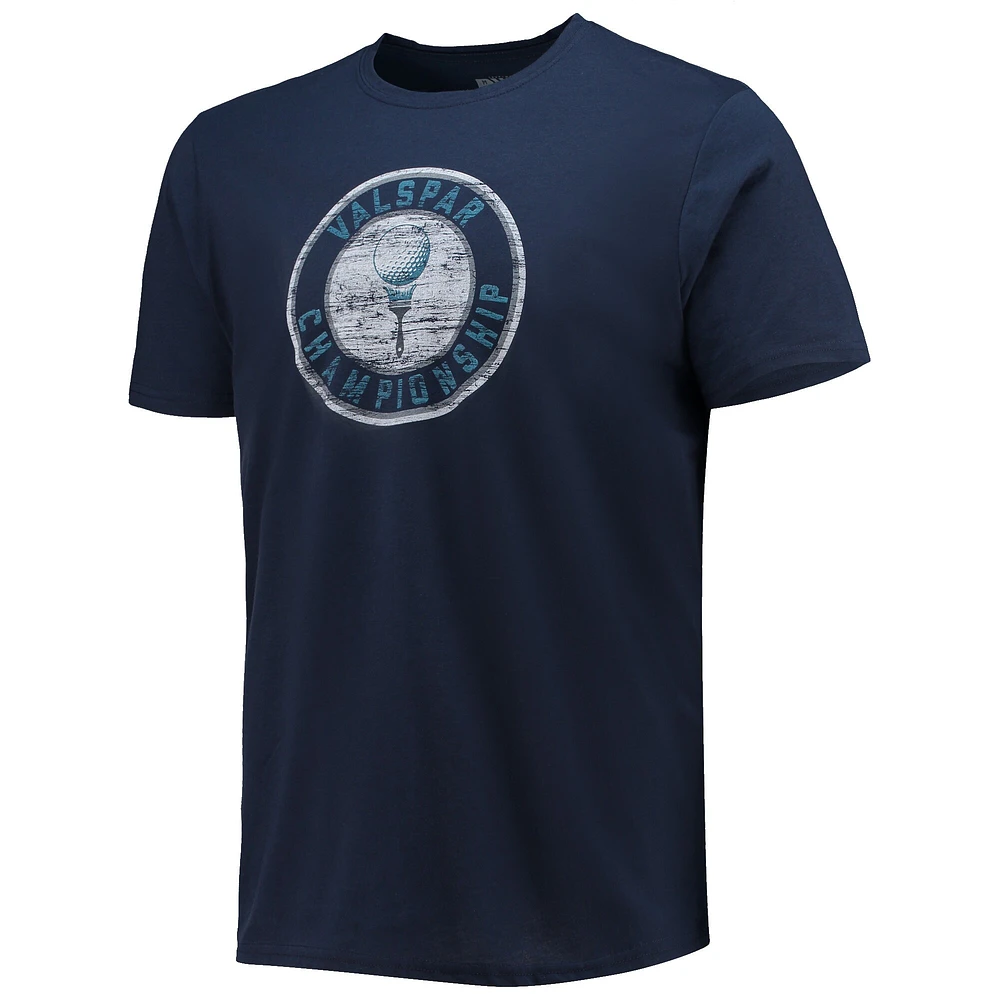 T-shirt Levelwear pour homme bleu marine Valspar Championship Richmond