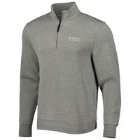 Men's Nike Heather Gray Valspar Championship Player Performance Half-Zip Top