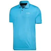 Polo Nike Valspar Championship Tour Performance en jacquard pour homme - Bleu clair