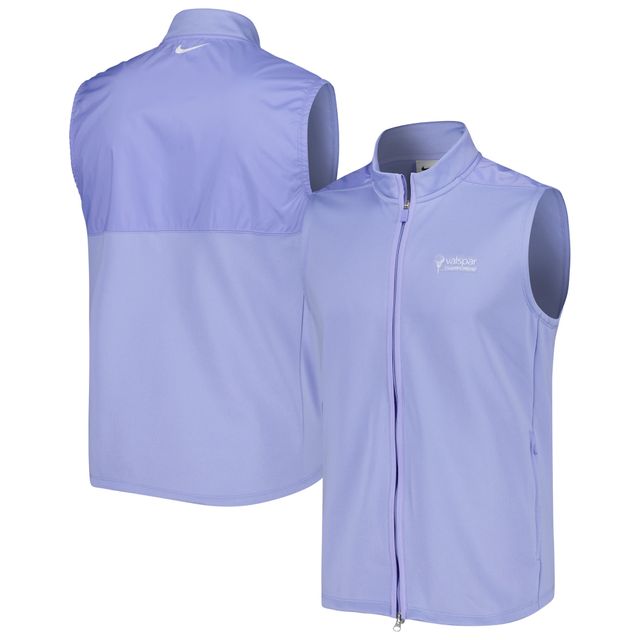 Débardeur entièrement zippé Nike Valspar Championship Victory Performance pour Homme, violet