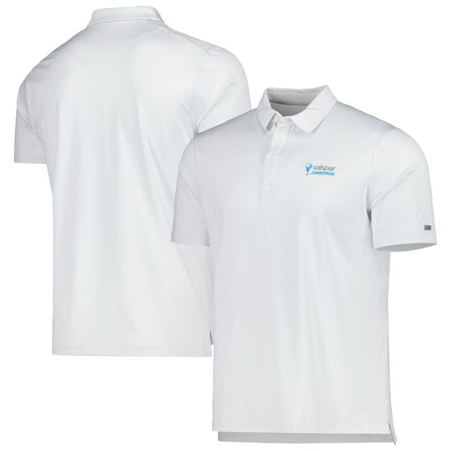 Polo Performance Nike 2023 Valspar Championship Stripe pour Homme - Blanc