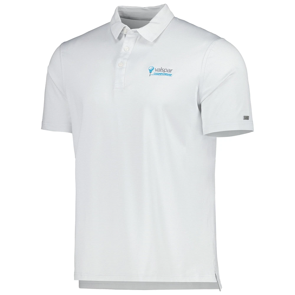 Men's Nike White 2023 Valspar Championship Stripe Performance Polo