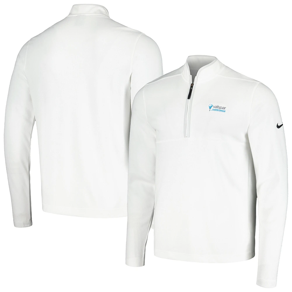 Men's Nike White Valspar Championship Victory Performance Half-Zip Top