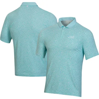 Men's Under Armour Blue Valspar Championship Palm Dash Iso-Chill Polo