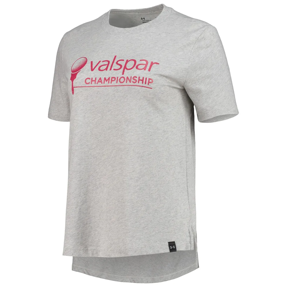 T-shirt de performance Under Armour pour homme gris Valspar Championship